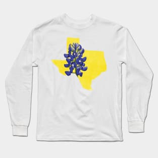 Texas Bluebonnet Long Sleeve T-Shirt